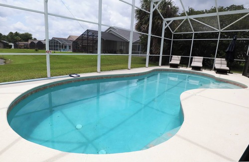Cumbrian Lakes House | Waterside ! Water View while on the pool deck at this 6 bedroom private home.