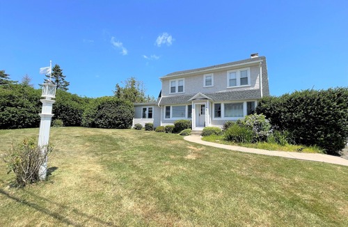 Point Judith House | Waterview! Charming Updated Pt. Judith Beach Home