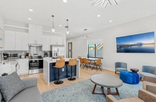 Cocoa Beach Villa | Wave Haven Villas - 2 Luxury Villas - 3BR 3 and a Half BA Each - Sleeps 8 Per Unit - Hot Tub - Across from Beach - Rocket and Beach Views