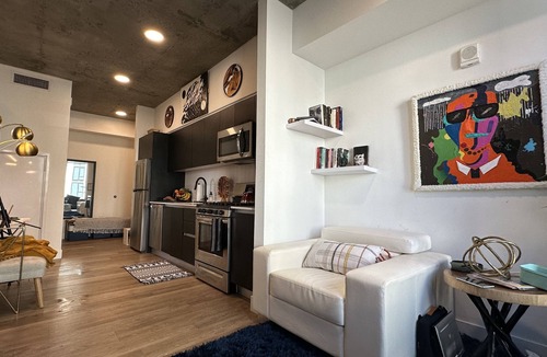 Downtown Phoenix Apartment | Welcome Creator! Amenities here are unmatched. Recording studio. Podcast rooms.