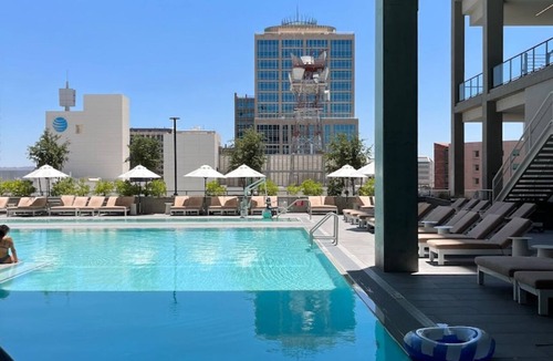 Downtown Phoenix Apartment | Welcome Creator! Amenities here are unmatched. Recording studio. Podcast rooms.