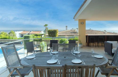 Palau-Saverdera Villa | WELCS VILLA 278 EMP con piscina y vista panoramica