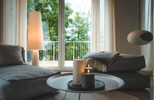 Langenburg House | Wellness vacation home with hot tub, sauna and panoramic terrace overlooking the Jagst valley.