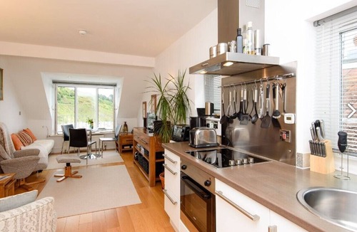 West Looe Apartment | Westcliff -maisonette über dem Meer