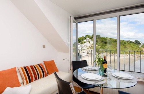 West Looe Apartment | Westcliff -maisonette über dem Meer