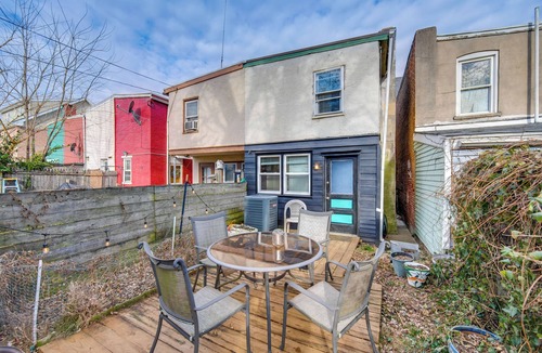 Lancaster House | WFH Space & Yard! Walkable Lancaster Row Home