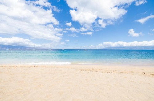 Kaanapali Apartment | Whaler Ocean View Studio Sleeps 3 Steps to Beach Complimentary Car with 6 Nights WH1-1218 by KBM