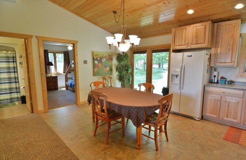 Cable House | Wheelchair Accessible Lodging on Beautiful Lake Namakagon | Lakefront | Dock