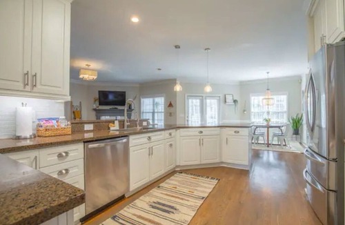 Five Forks House | Whimsical 4 bedroom house with a cozy backyard