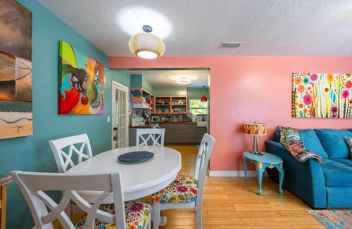 Cocoa House | Whimsical Cocoa Escape: The Purple Picket Bungalow