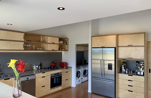 Whiritoa House | Whiritoa Beach House, by lagoon & beach