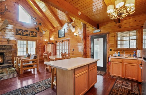 Ray Cabin | Whispering Oaks | Secluded 100 Acres, Game Room
