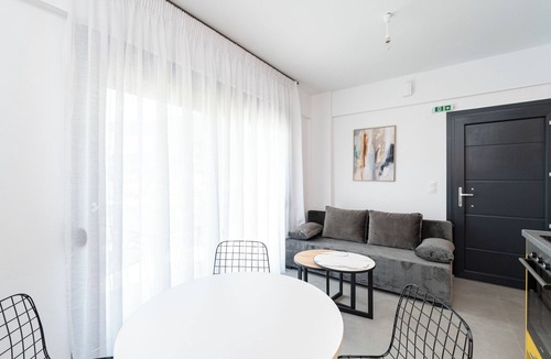 Skala Rachoniou Apartment | White Dream One-bedroom Apartment With Pool Access