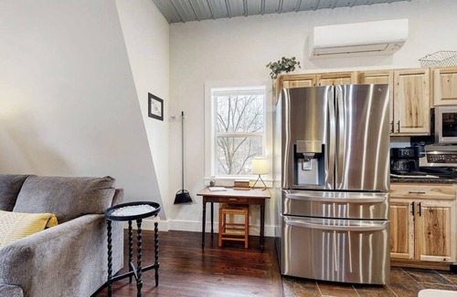 Littleton Apartment | White Mountain peaceful retreat w/furnished deck, garage, gas grill & location