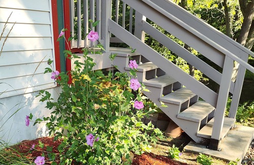 Upper Village Apartment | White Mountains Riverfront Studio