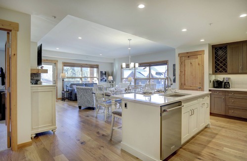Town Centre Condo | White Spruce 209 | Palatial Condo + Hot Tub Access