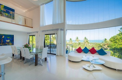 Na Thon Villa | White Stone - Private Pool Sea View Villa