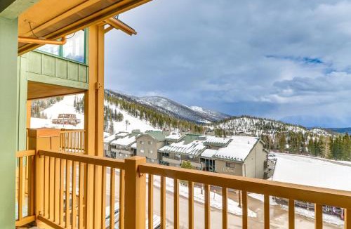 Whitefish Apartment | Whitefish Mountain Condo Balcony and Resort Access!