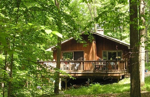 Williamstown House | Whitman Woods: Private Berkshire Vacation, 4 acres