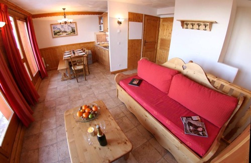 Arc-2000 Apartment | Wifi, fitness, swimming pool, sauna, hammam, balcony, tv, ski locker, 72m², Les Arcs