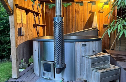 Barvaux Cottage | Wild Cube, unusual/ecological accommodation with Nordic bath close to Durbuy