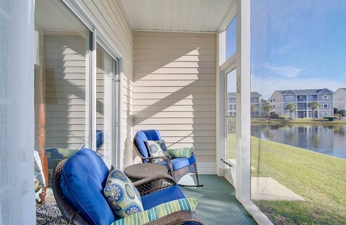 Sunset Beach Condo | Willow Way at Sandpiper 3 bedroom/2 bath ground level pet-friendly condo