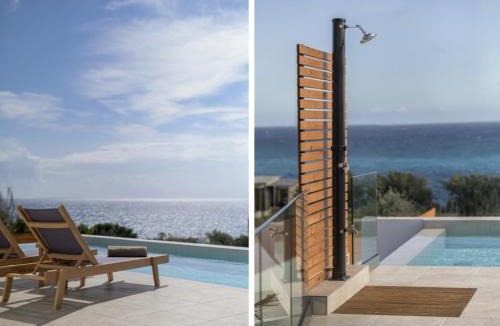 Mavros Kolimpos Villa | Windless SeaView Villa, with Pool & Hot Tub, By ThinkVilla