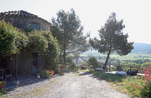 Montlaur House | Windmill with swimming pool, set in a unique site in the heart of the Corbières.