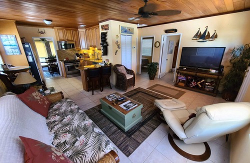 Englewood House | Windrose is 50 STEPS TO BEACH! Beautiful gulf views from the front & back yards.