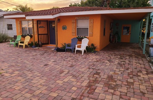 Englewood House | Windrose is 50 STEPS TO BEACH! Beautiful gulf views from the front & back yards.
