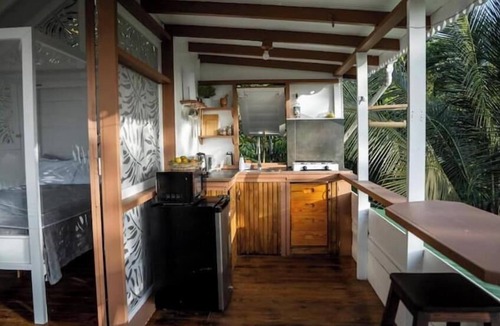 Parlatuvier Cabin | Wings Waterfall & Treehouse Cabin