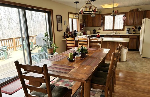 Old Timberline House | Wintercadence - 233 Ridge Road Wintercadence - Lake Privileges! Hot Tub! Open Concept Living!