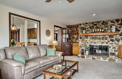 Merrimac House | Wisconsin River Valley Farmhouse: Fire Pit & View
