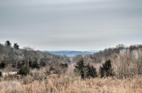 Merrimac House | Wisconsin River Valley Farmhouse: Fire Pit & View