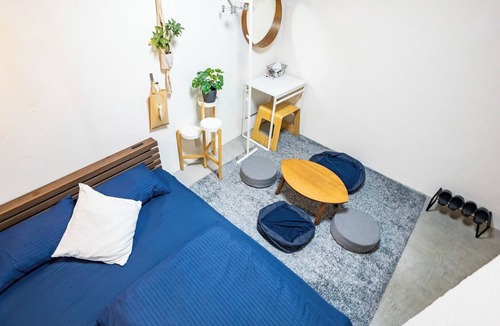 Ichikawa Hotel | With dedicated projector Casual double Theat/Ichikawa Chiba