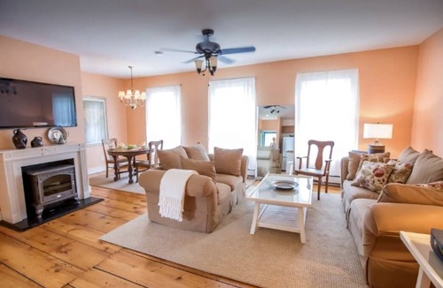 Town of Sharon Apartment | Within walking distance of shops & restaurants in historic Sharon Springs