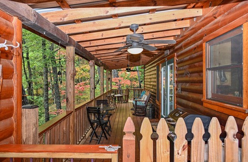 Murphy Cabin | Wonderful cabin within the trees. Paved road and close to everything and High Speed Internet