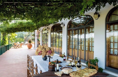 Carmignano Villa | Wonderful private villa for 12 people with private pool, WIFI, TV, patio and pets allowed