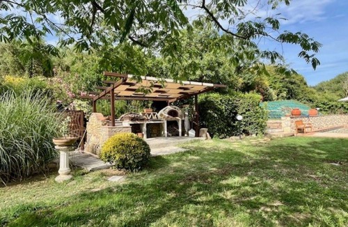 Casale Marittimo House | Wonderful private villa with WIFI, private pool, A/C, TV, patio, pets allowed and panoramic view