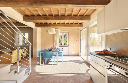 Colle di Compito Villa | Wonderful private villa with private pool, WIFI, A/C, TV, balcony and panoramic view, close to L.