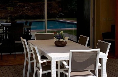 Colle di Compito Villa | Wonderful private villa with private pool, WIFI, A/C, TV, balcony and panoramic view, close to L.
