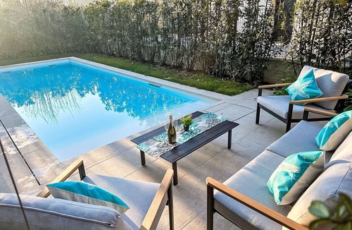 Costermano Villa | Wonderful private villa for 6 people with WIFI, private pool, A/C, TV, patio and panoramic view