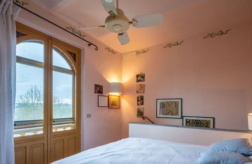 Rocchetta Tanaro House | Wonderful private villa for 3 guests with TV, patio, pets allowed and parking