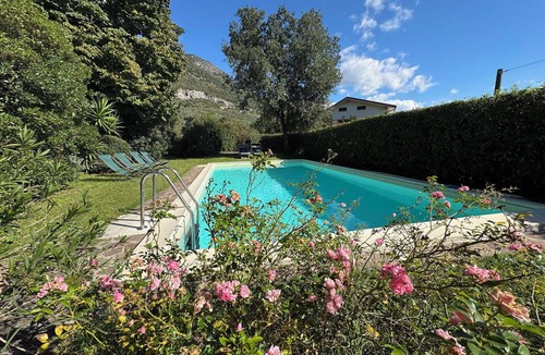 Santa Maria del Giudice Villa | Wonderful private villa for 7 guests with private pool, TV, pets allowed and panoramic view