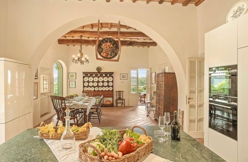 Palaia Villa | Wonderful private villa for 14 guests with private pool, A/C, WIFI, TV, patio and panoramic view
