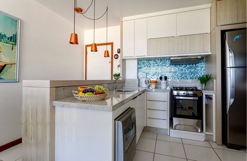 Itapiruba Apartment | Wonderful View: Beachfront Apartment