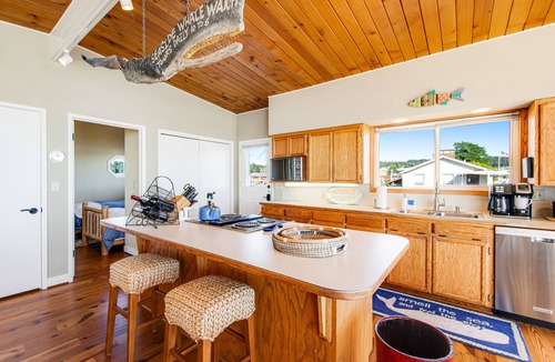 Clinton House | Wonderful Waterfront Escape w/an Indoor Hot Tub, Furnished Deck, & Great Views