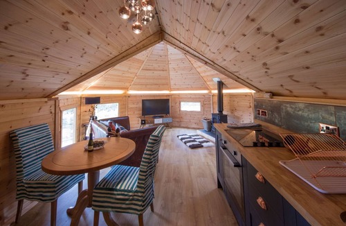 Lochgilphead Cabin | Woodcock Lodge - Luxurious log cabin in Argyll
