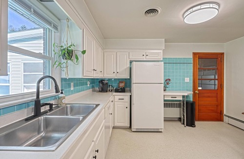 Dover House | Wooded and secluded 3-bed home with a view, game room, fire pit, by Ski Roundtop