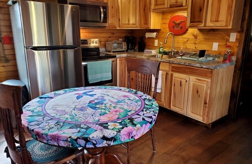 Liberty House | Wooden Rustic Cabin Great for Outdoor Activities in Liberty, Kentucky